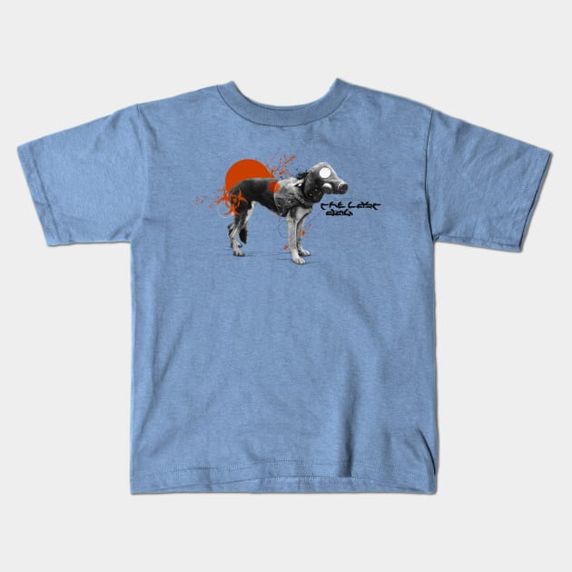 The last dog Kids T-Shirt by Ikographik